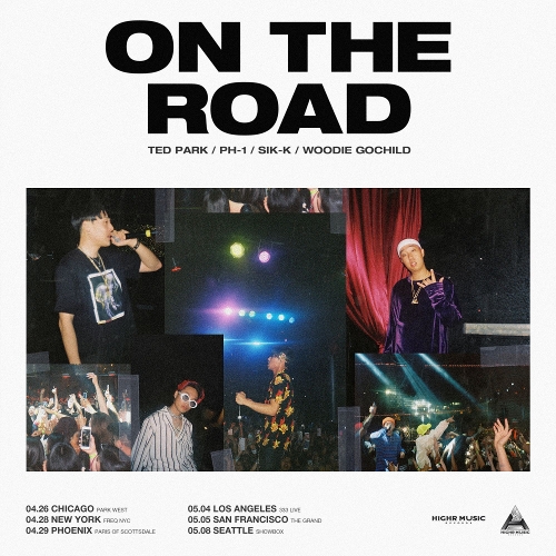 ON&nbsp;THE&nbsp;ROAD 앨범 커버