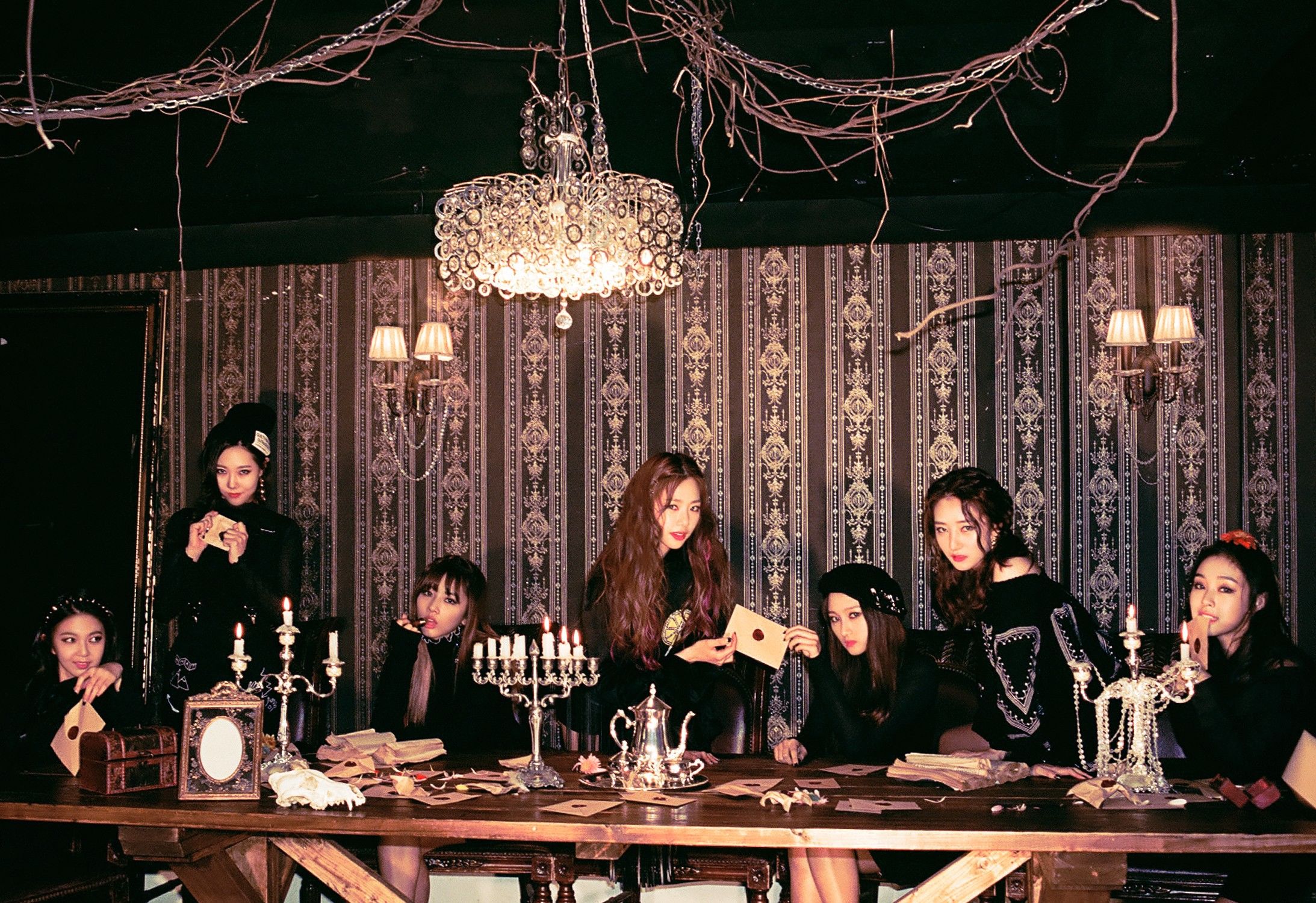 악몽·FALL ASLEEP IN THE MIRROR Teaser Images – Black Version | 7 악몽·FALL ASLEEP IN THE MIRROR Teaser Images – Black Version | 7
