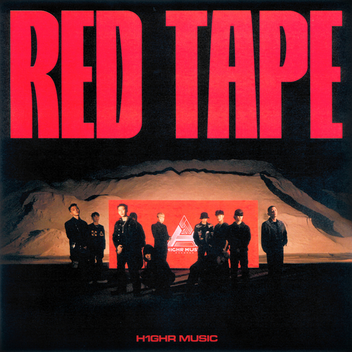 H1GHR&nbsp;:&nbsp;RED&nbsp;TAPE 앨범 커버