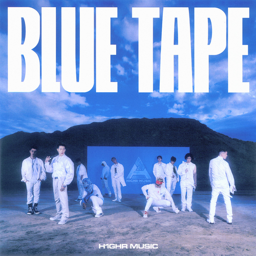 H1GHR&nbsp;:&nbsp;BLUE&nbsp;TAPE 앨범 커버